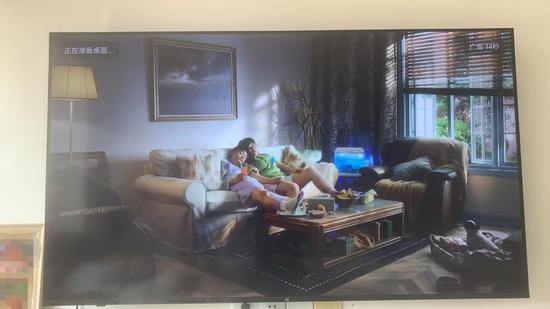 梁凱家小米<a href=http://www.yinshitimesdesign.com/zixun/dianshi/ target=_blank class=infotextkey>電視</a>出現(xiàn)的開機廣告，無法一鍵跳過